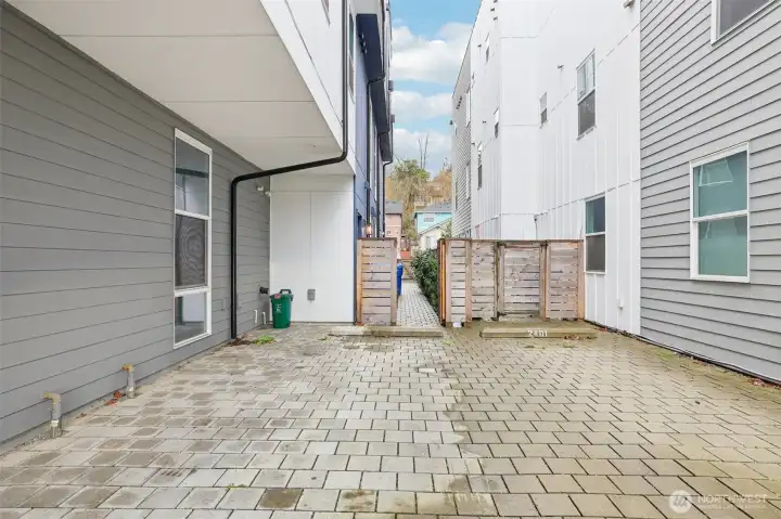 Off street parking space