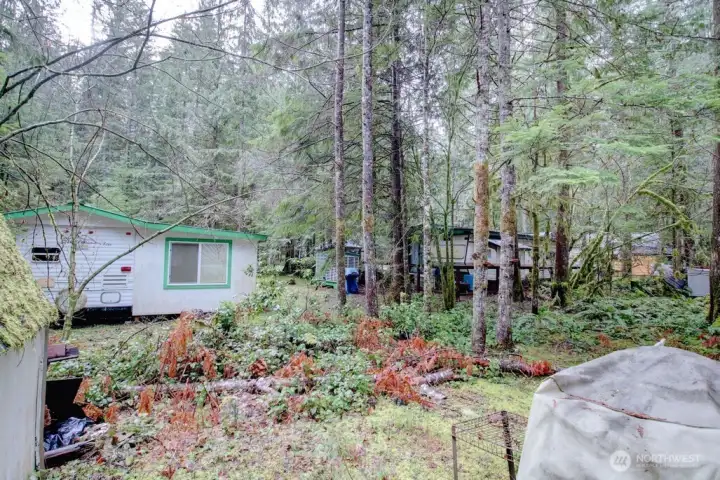 Back section of the property