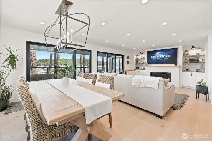 Open floor plan