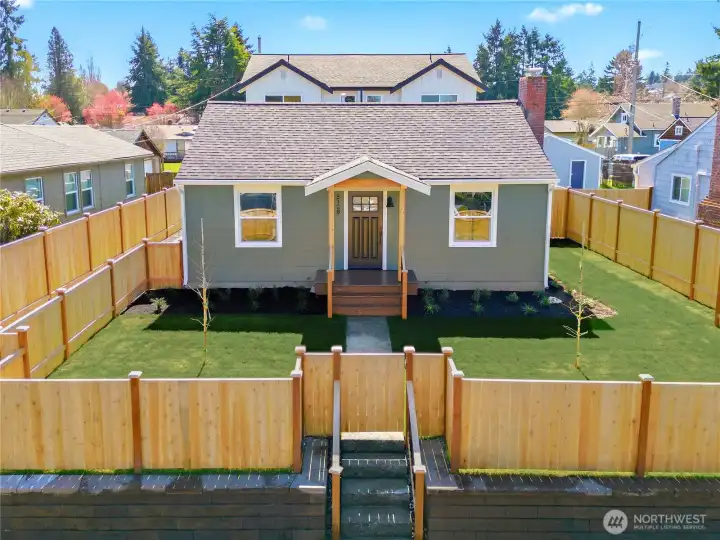 Charming front home with private yard and classic street appeal
