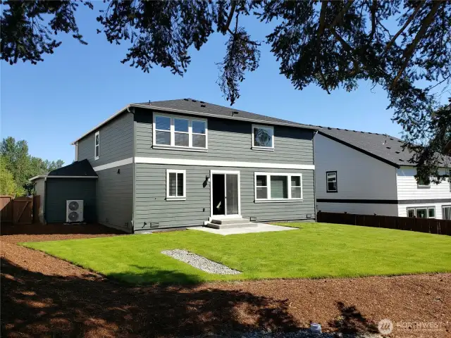 Photo is of actual home and yard for sale. See site agent for details and tour scheduling.