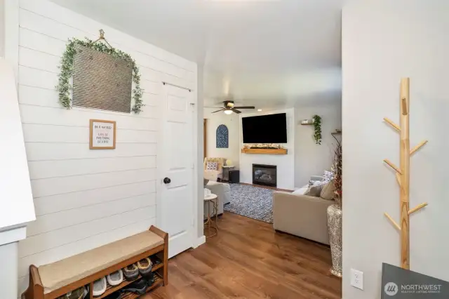 Inviting entry