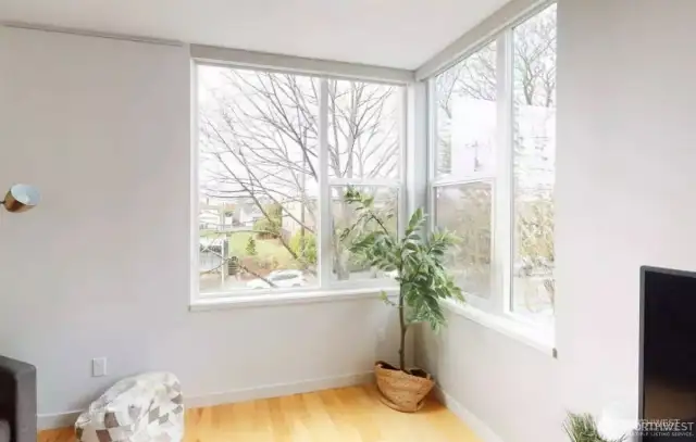 Upper living room