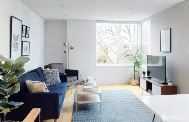 Upper living room