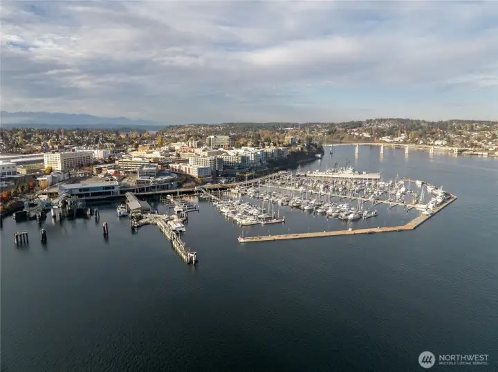 Bremerton Marina and ferry...