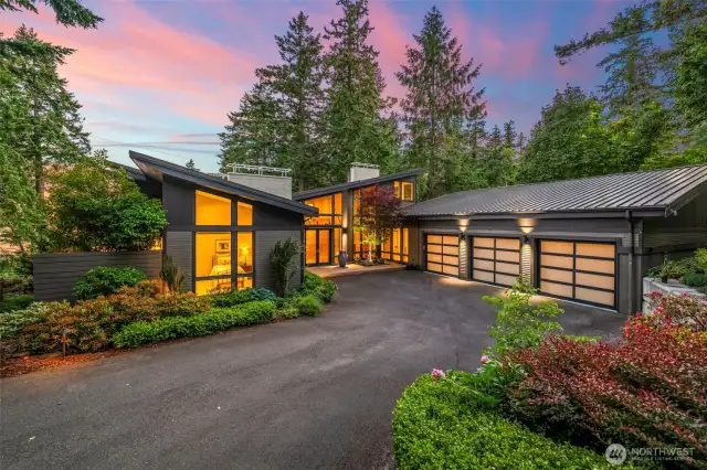 Just 15 minutes from Gig Harbor and the Narrows Bridge, this remarkable estate offers the best of both worlds—peaceful seclusion in nature with easy access to town. A lifestyle defined by serenity, privacy, and exceptional architecture.