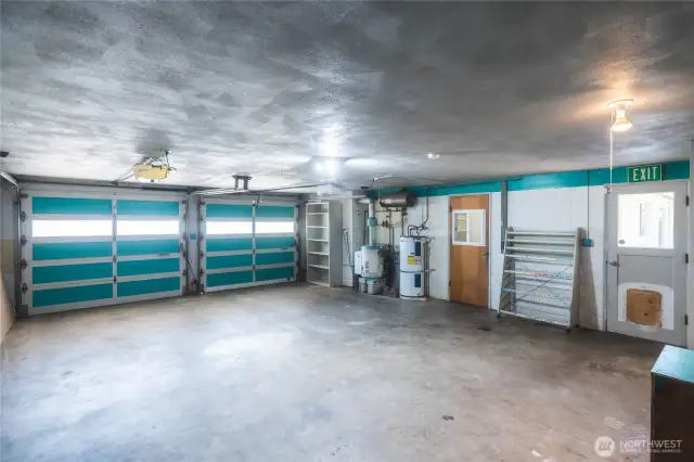 Large garage