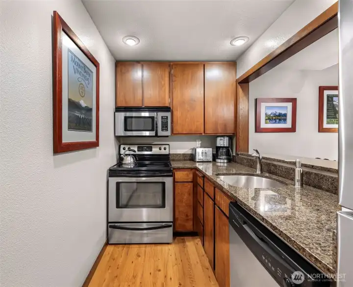 Fully equipped Kitchen for short or long term stays