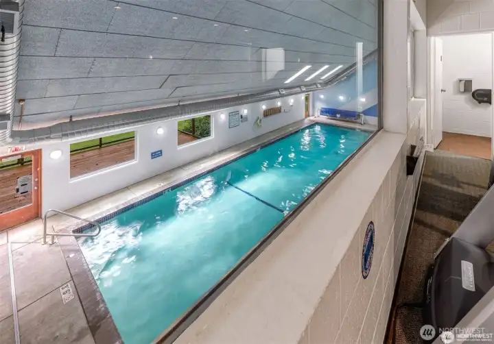 2 indoor pools and 2 indoor hot tubs plus a sauna!