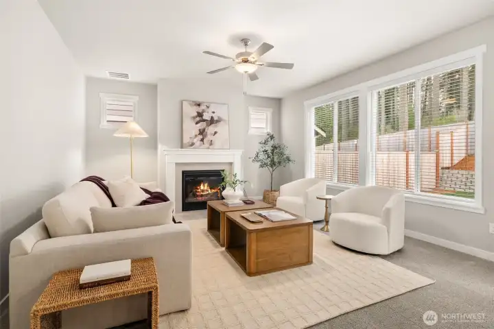 Vinyl dual pane energy efficient low “E” windows with screens. Vinyl dual pane energy efficient low “E” windows with screens.