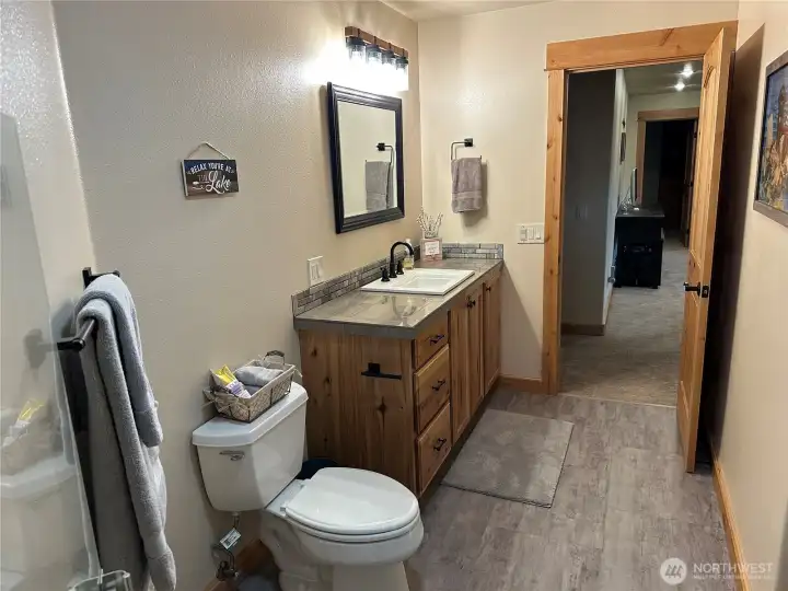 3/4 Bathroom next to 3rd Bedroom