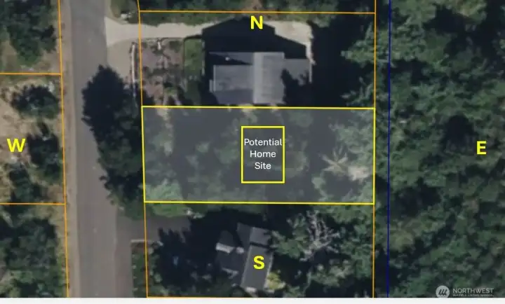 Potential home site.  Buyer to do due diligence for site development