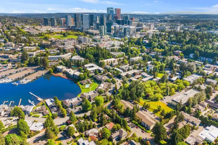 Walking distance to DT Bellevue and Parks