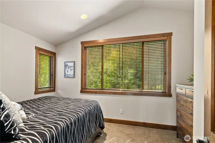This is the second guest room on the upper level.