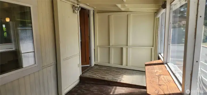 The permanent ramp leads right up to your front door. The permanent ramp leads right up to your front door.