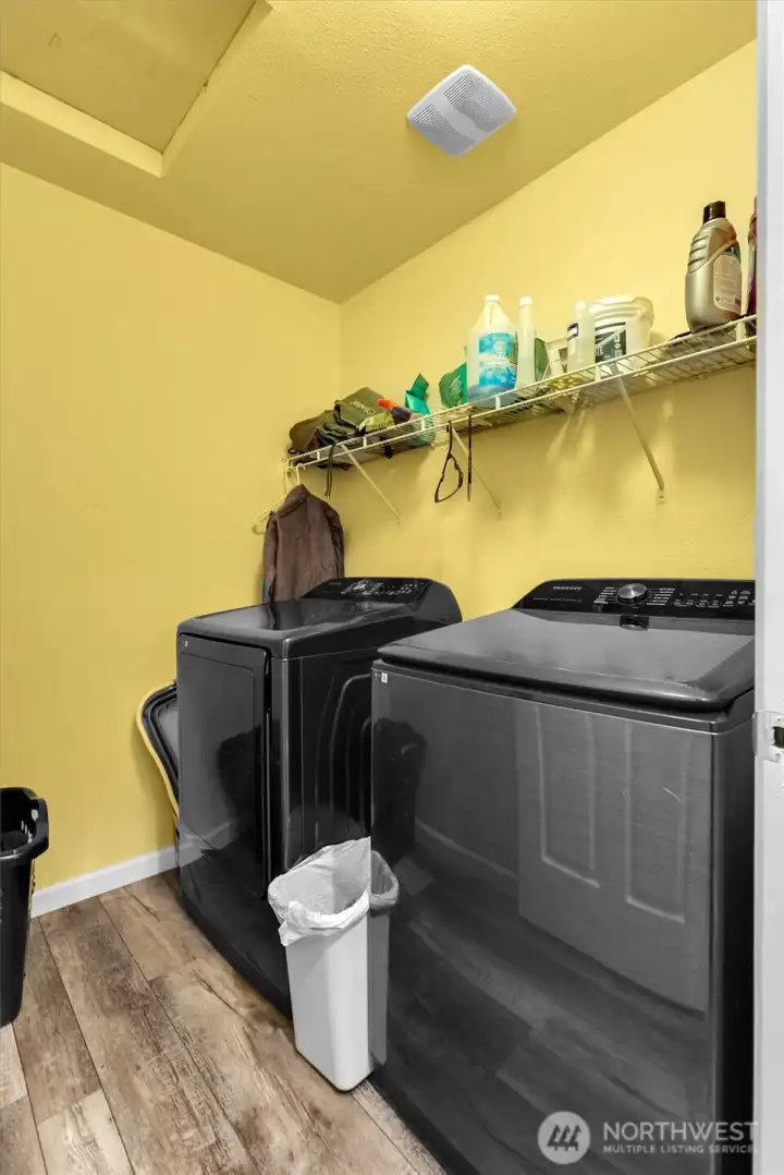 Main floor laundry room.