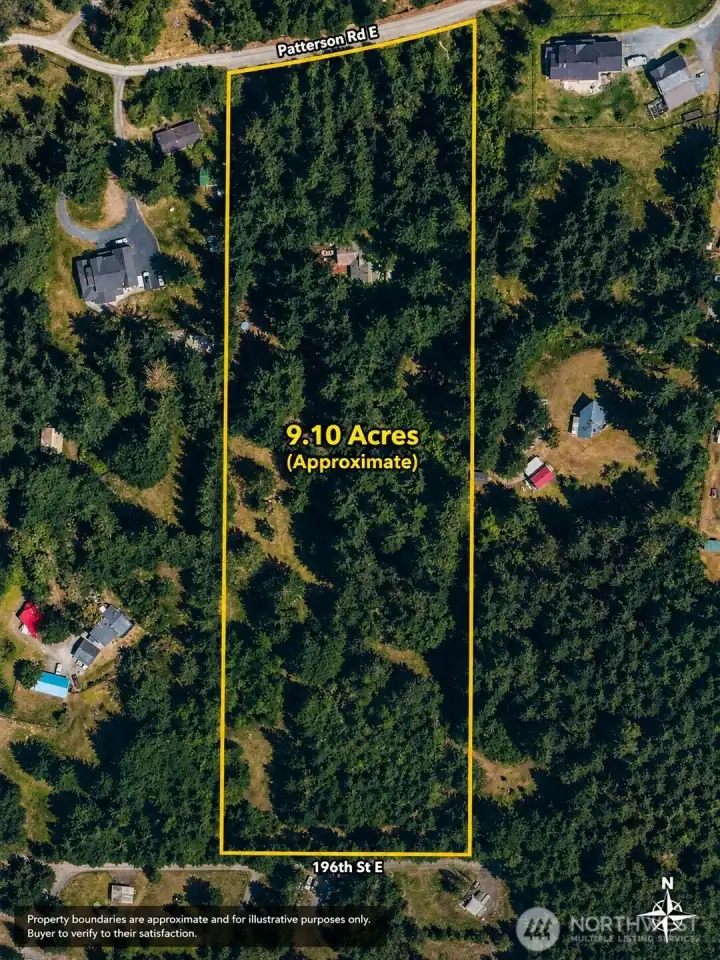 You can see the open grassy areas amongst the wooded areas.