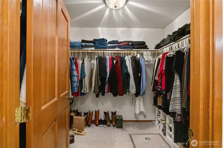 Primary Oversized Closet