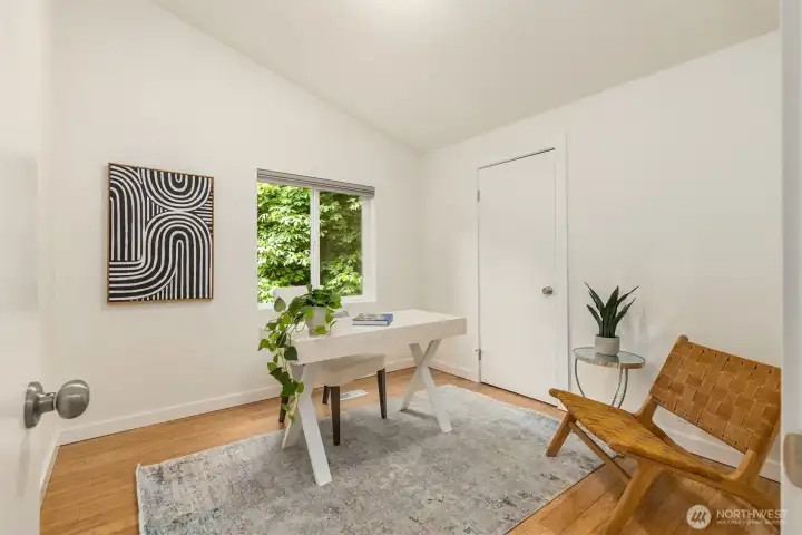 The study is also a perfect retreat for guests. The study is also a perfect retreat for guests.