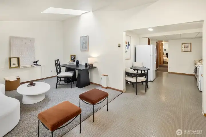 Designed with flexibility in mind, the lower residence is equally suited for owner occupancy, long-term rental income, or hosting guests.