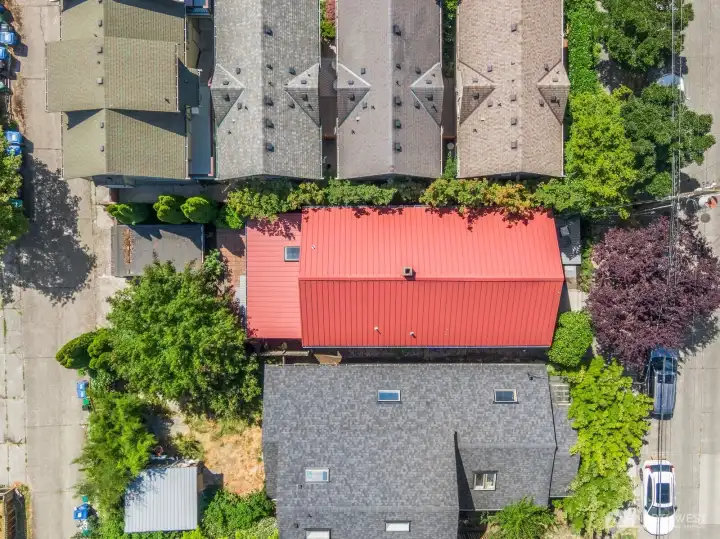 Built to last, the home's metal roof, installed in 2013, is a standout feature designed for decades of performance.