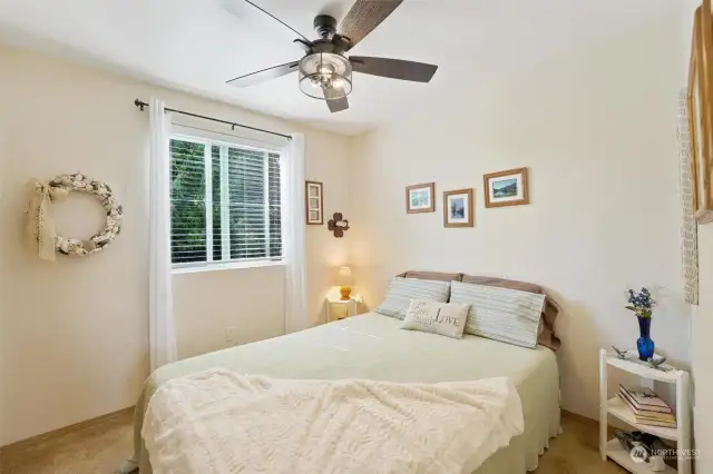 Second bedroom on the main floor.