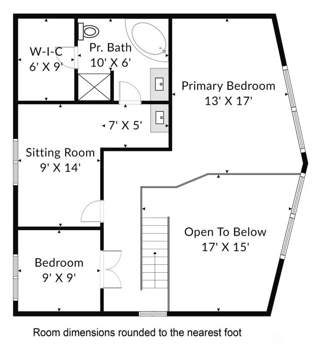 Garage - floor plan