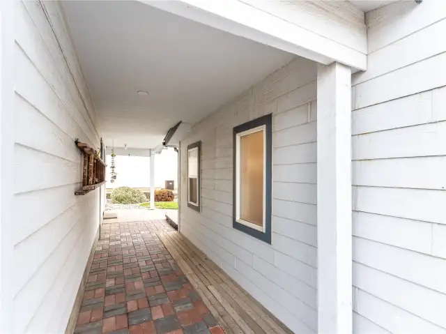 Covered Breezeway