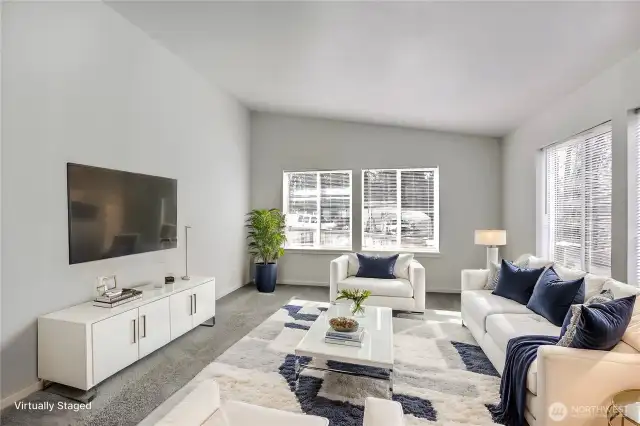 Family room with plenty of room.