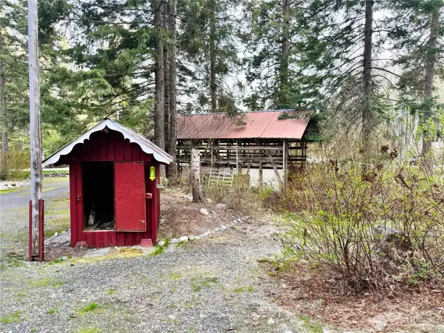 Former fuel shed