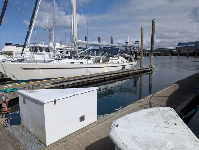 New dock will make   D-160 (50' X 55" 4ft) wide