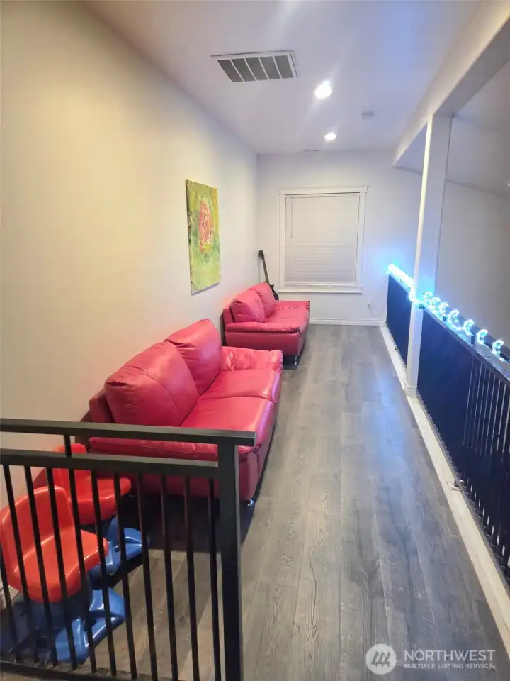 Loft you see as you come into the home