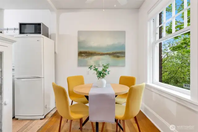 Sweetest breakfast nook!