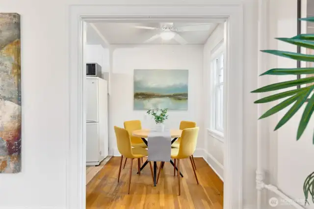Sweetest breakfast nook!
