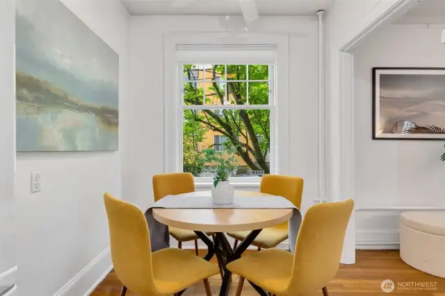 Sweetest breakfast nook!
