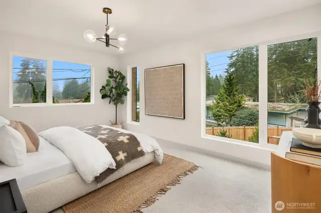 Primary Suite with Ensuite Bathroom and Spacious Walk-in Closet