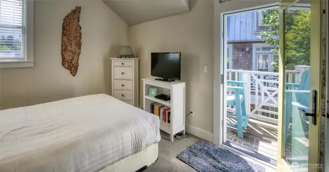 Bedroom #1 with balcony, cont