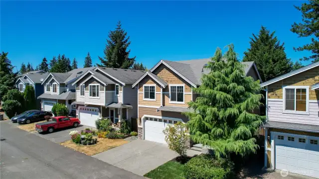2-Car garage and driveway parking