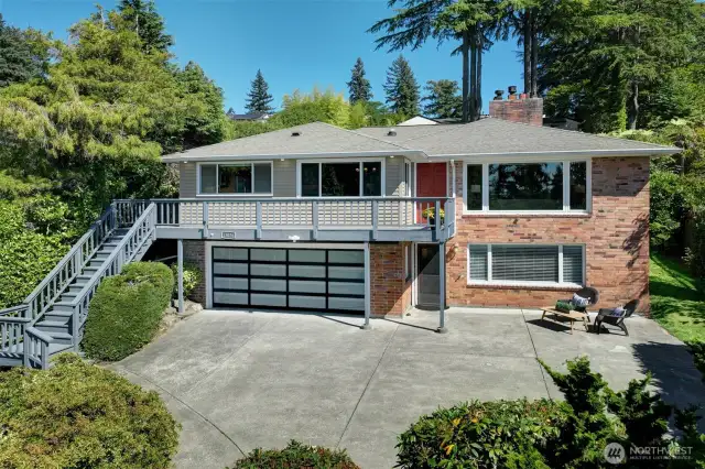 Front side of the home