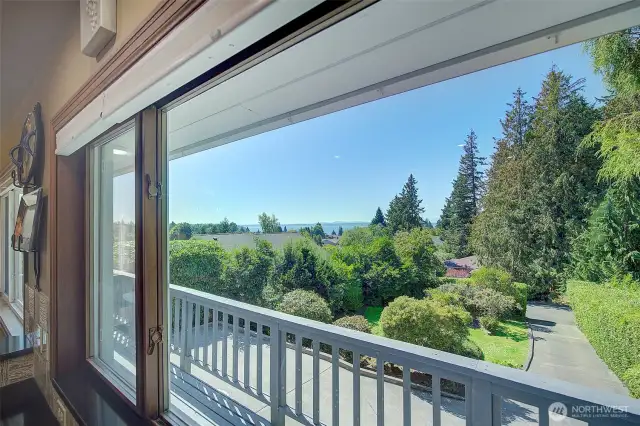 Views of Puget Sound and Olympic Mountains