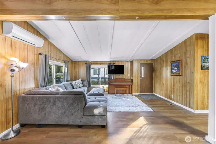 Home has a mini split and A/C for comfort and convenience