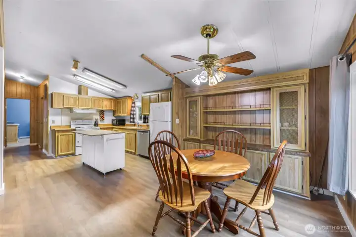 Plenty of space for everyday life, as well as entertaining