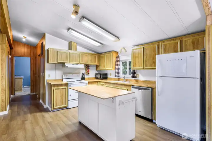 Large Kitchen at the heart of the home