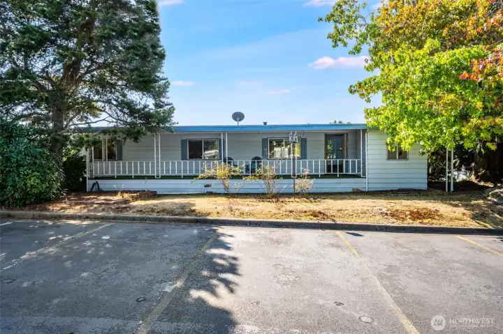 Enjoy this extra large corner lot!