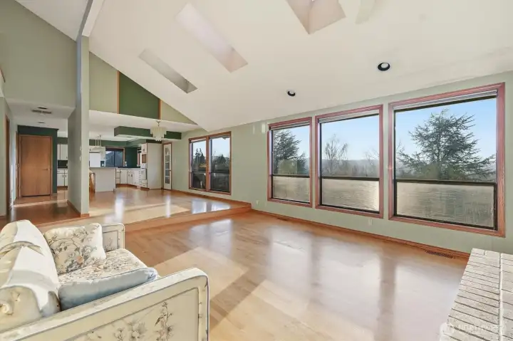 Main Floor Living Room Window Panoramic Views