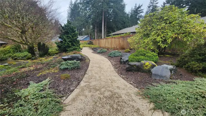 It's your own little park.