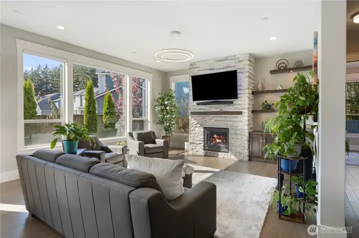 Living Room - Fireplace