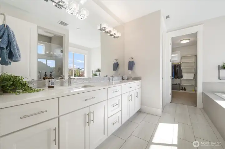 Owner's Suite Bathroom - Double Sinks