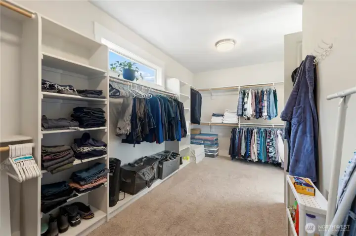 Primary Walk In Closet