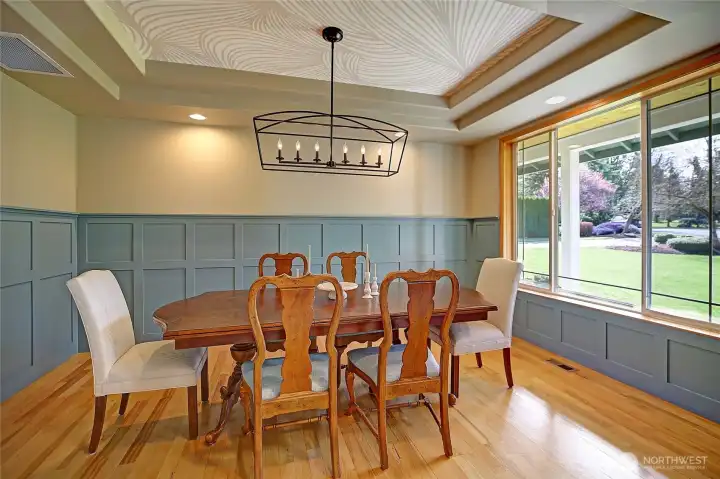 Formal Dining Room large enough for a table to seat 8 to 10 guests!